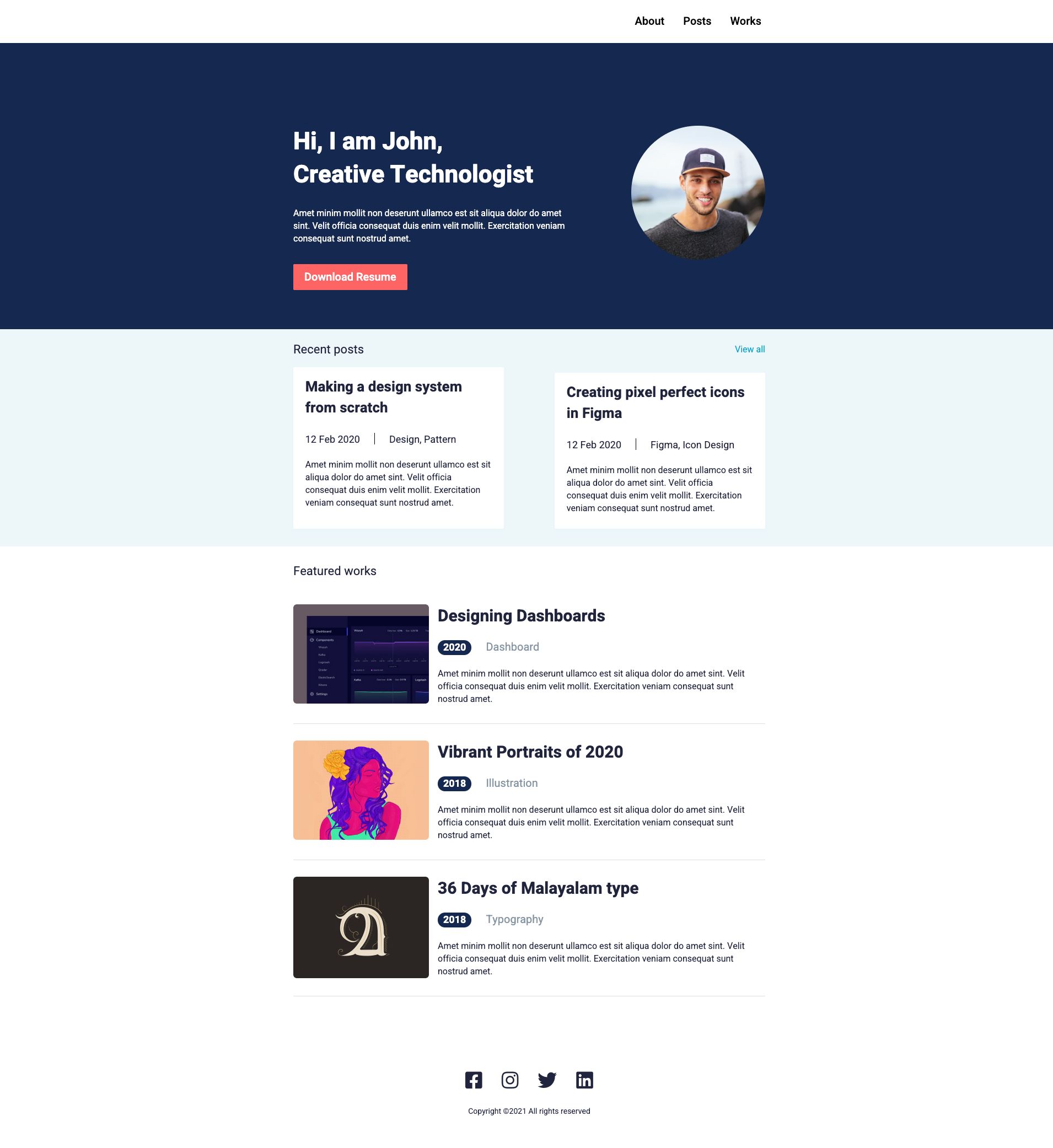 responsive portfolio